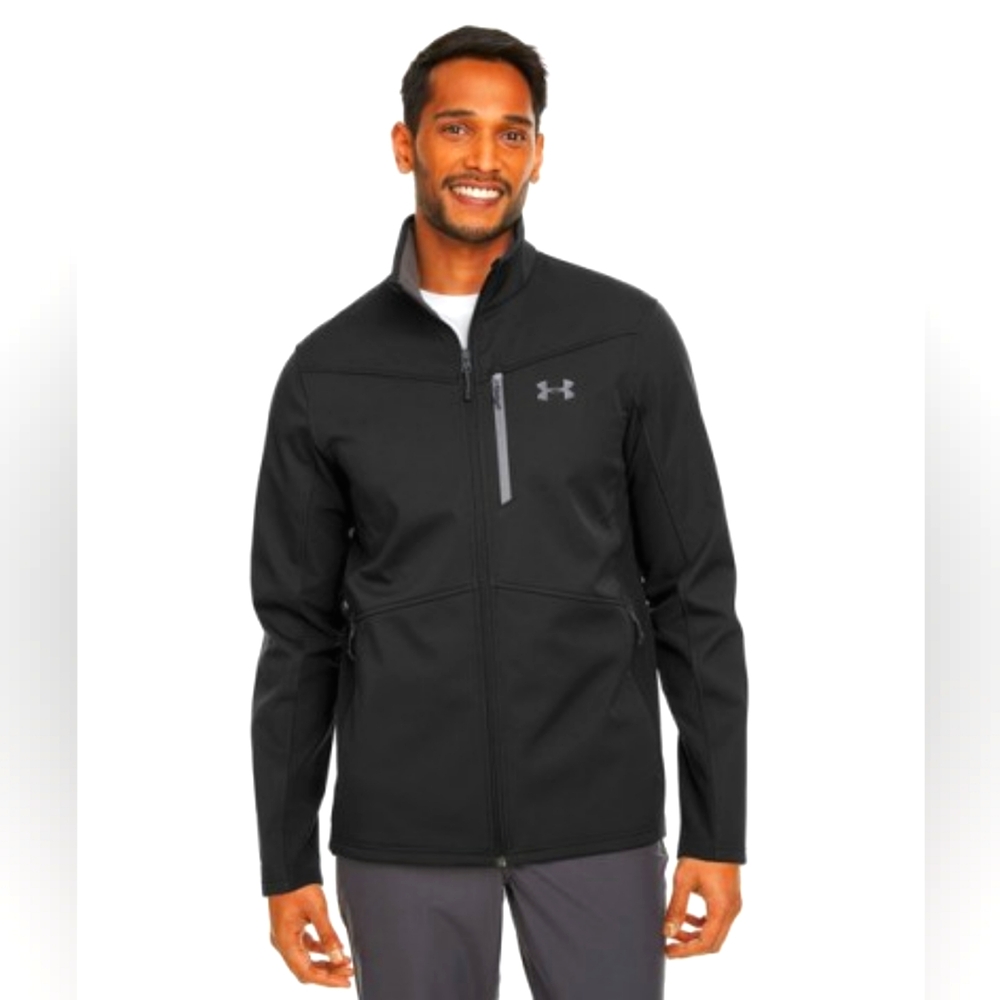 Under Armour CGI Shield Fitted Jacket (Black/Gray)